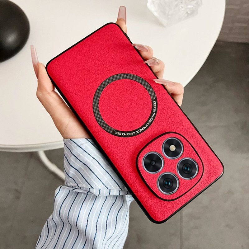 Cover Xiaomi Redmi Note 14 Pro 5g Magsafe-kompatibel Lædereffekt