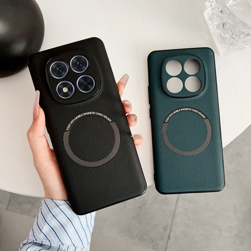 Cover Xiaomi Redmi Note 14 Pro 5g Magsafe-kompatibel Lædereffekt