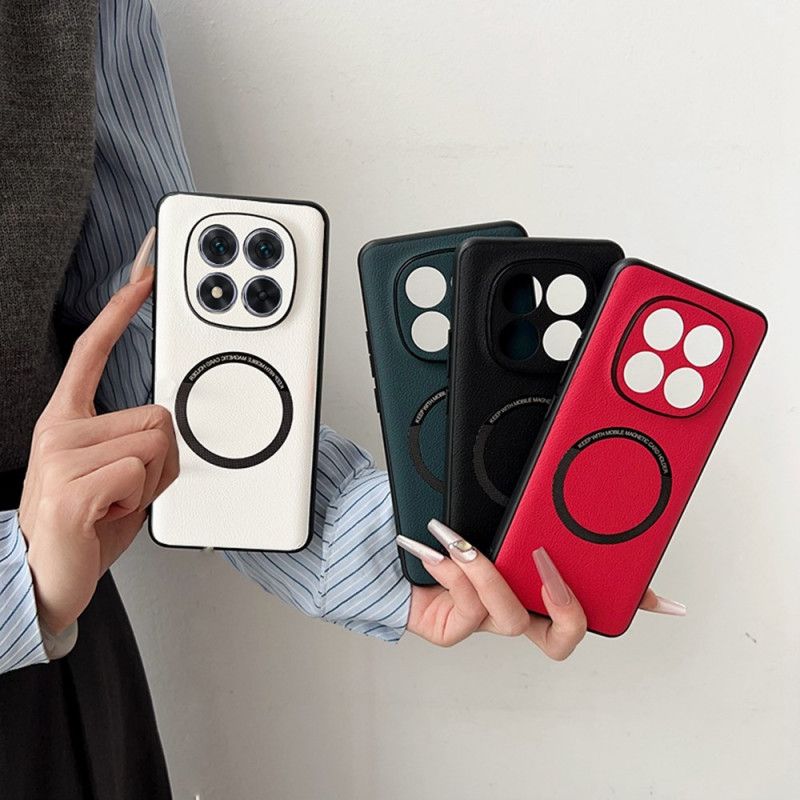 Cover Xiaomi Redmi Note 14 Pro 5g Magsafe-kompatibel Lædereffekt