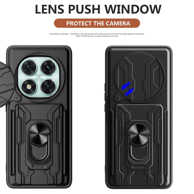 Cover Xiaomi Redmi Note 14 Pro 5g Skydeligt Kameradæksel Og Stativ