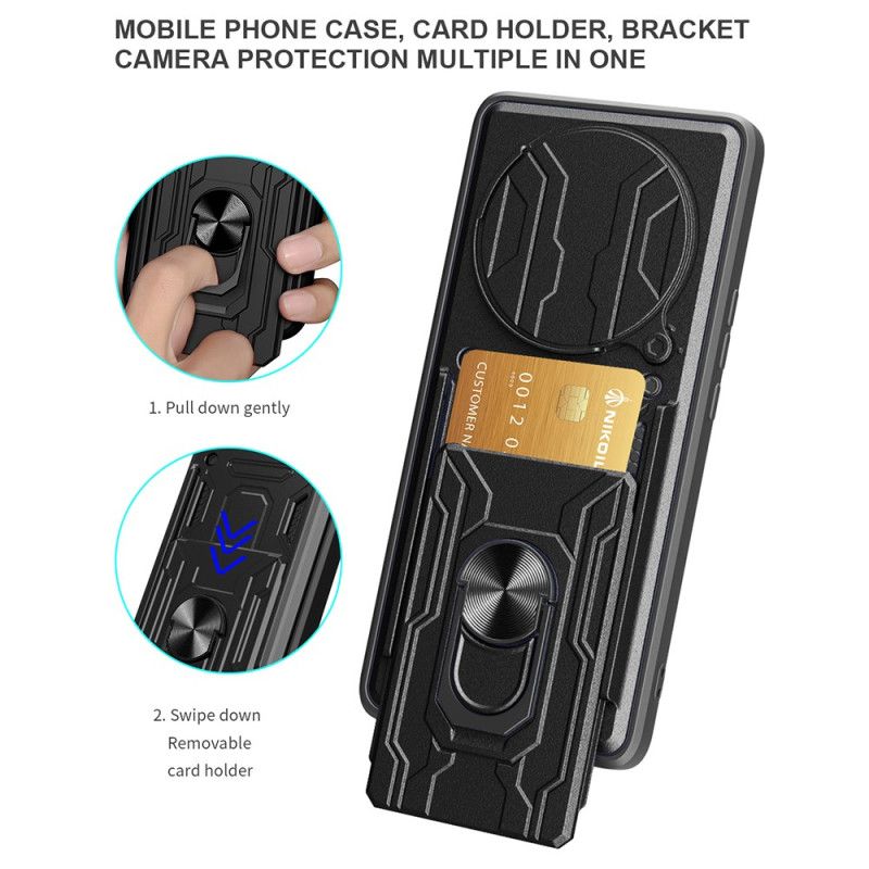 Cover Xiaomi Redmi Note 14 Pro 5g Skydeligt Kameradæksel Og Stativ