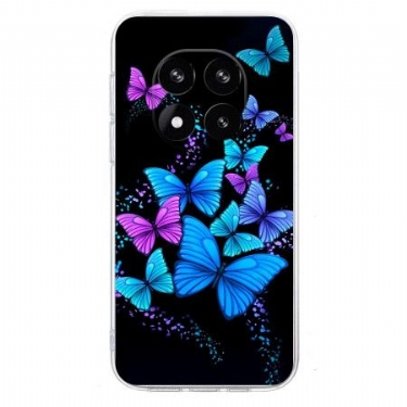 Cover Xiaomi Redmi Note 14 Pro 5g Telefon Etui Farverige Sommerfugle