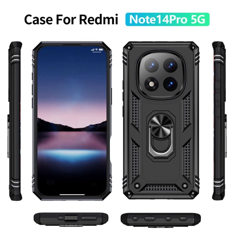 Cover Xiaomi Redmi Note 14 Pro 5g Telefon Etui Holdbar Ringstøtte