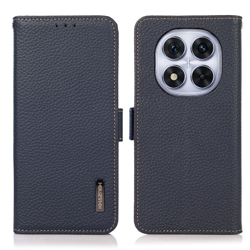 Flip Cover Til Xiaomi Redmi Note 14 Pro 5g Kazneh Rfid-beskyttelse I Læder