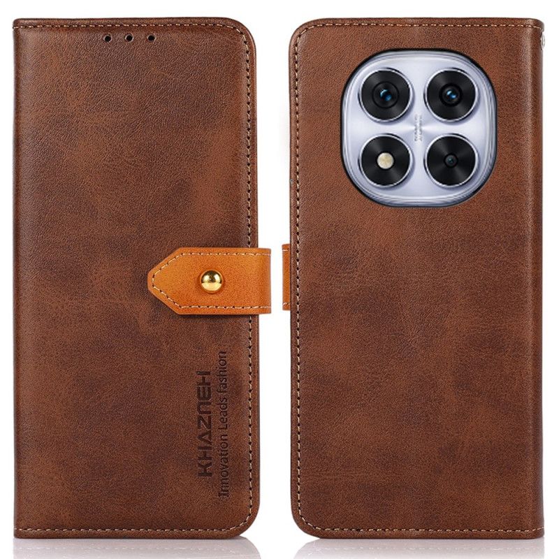 Flip Cover Til Xiaomi Redmi Note 14 Pro 5g Khazneh Guldlås