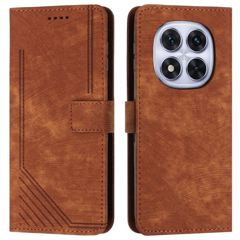 Flip Cover Til Xiaomi Redmi Note 14 Pro 5g Linjedesign