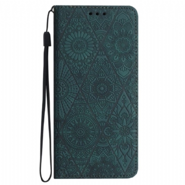 Flip Cover Til Xiaomi Redmi Note 14 Pro 5g Patchwork