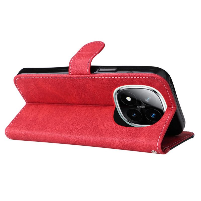 Flip Cover Til Xiaomi Redmi Note 14 Pro 5g Trefarvet Rem