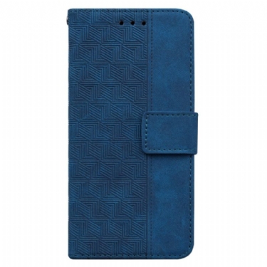 Flip Cover Til Xiaomi Redmi Note 14 Pro 5g Vævet Mønster