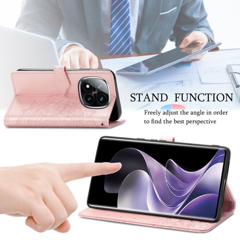 Flip Cover Xiaomi Redmi Note 14 Pro 5g Barok Mandala