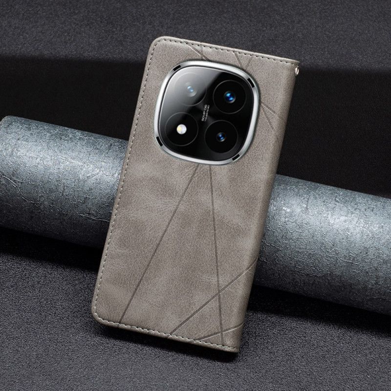 Flip Cover Xiaomi Redmi Note 14 Pro 5g Geometrisk