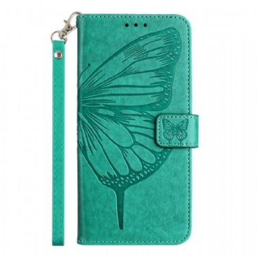 Flip Cover Xiaomi Redmi Note 14 Pro 5g Grafisk Sommerfugl