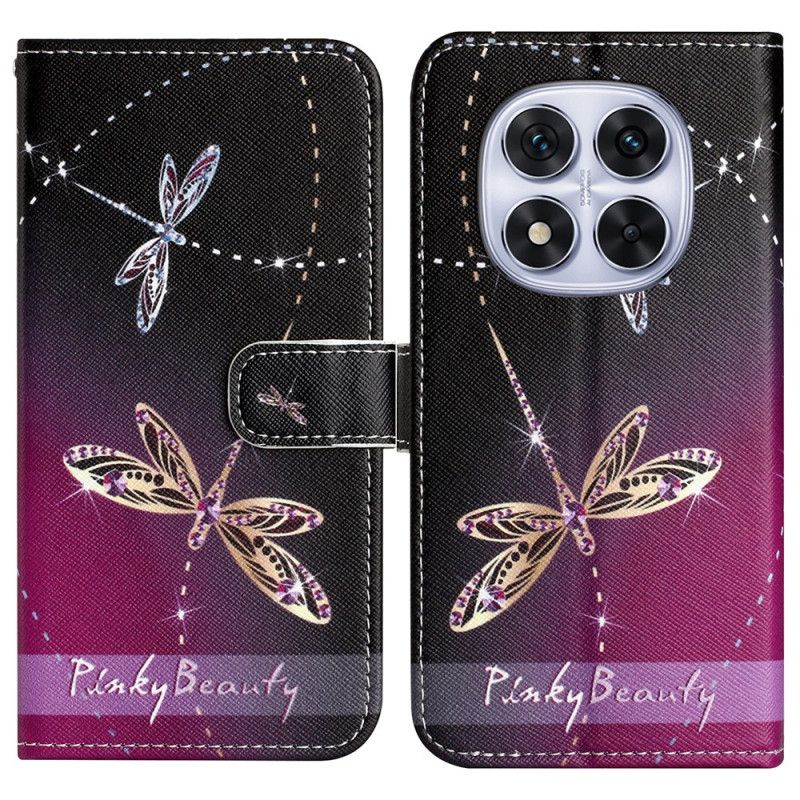 Flip Cover Xiaomi Redmi Note 14 Pro 5g Guldsmede