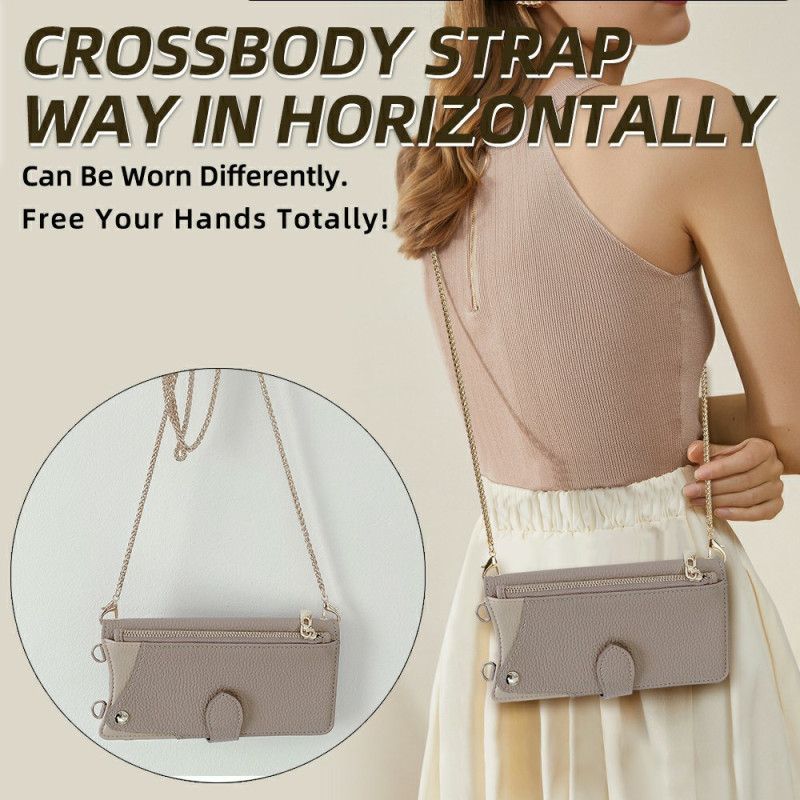 Flip Cover Xiaomi Redmi Note 14 Pro 5g Pung Med Kæde