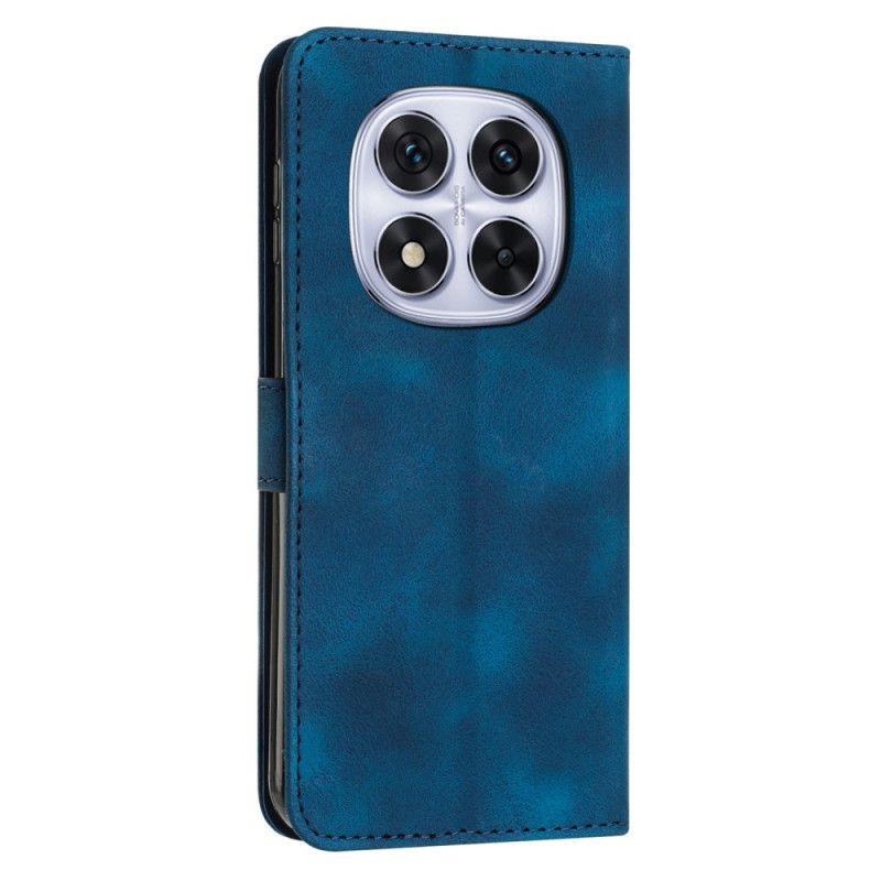 Flip Cover Xiaomi Redmi Note 14 Pro 5g Stribet Ruskindseffekt