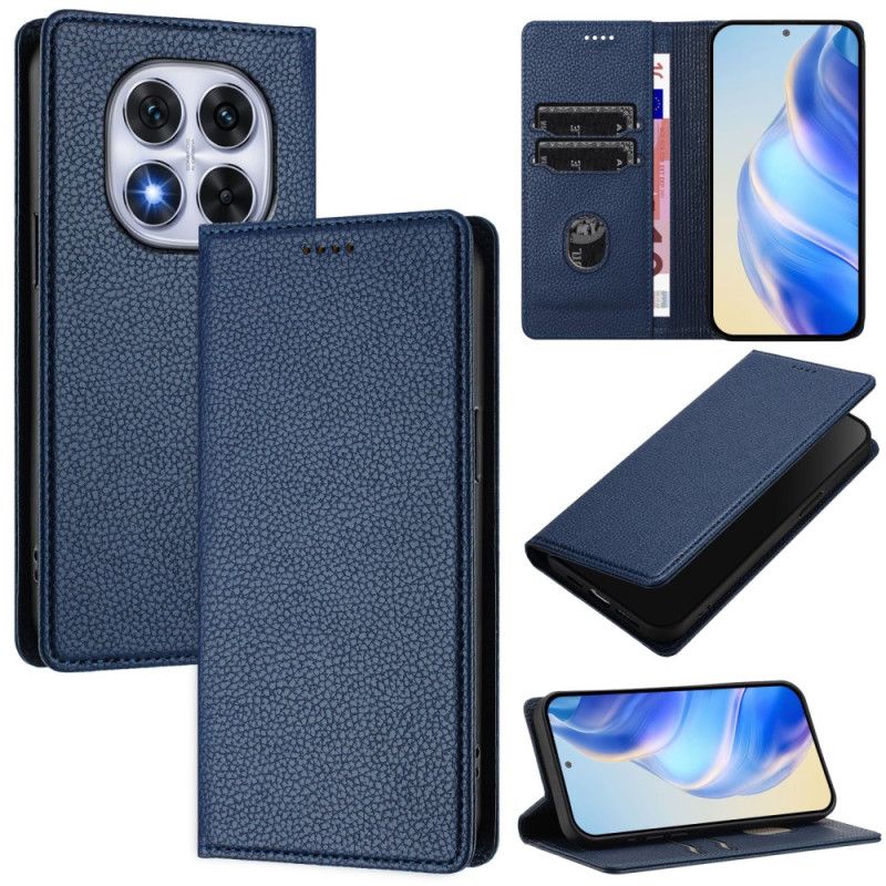 Flip Cover Xiaomi Redmi Note 14 Pro 5g Tekstureret Rfid
