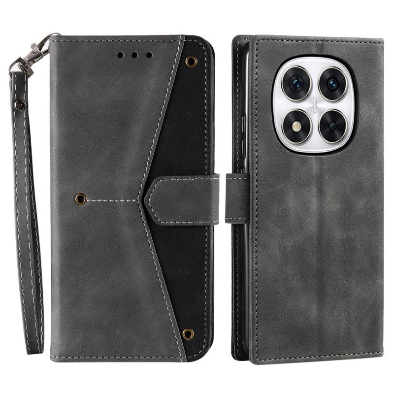 Flip Cover Xiaomi Redmi Note 14 Pro 5g Vintage Tofarvet