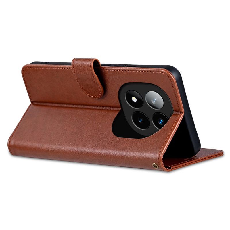 Læder Cover Xiaomi Redmi Note 14 Pro 5g Telefon Etui Azns