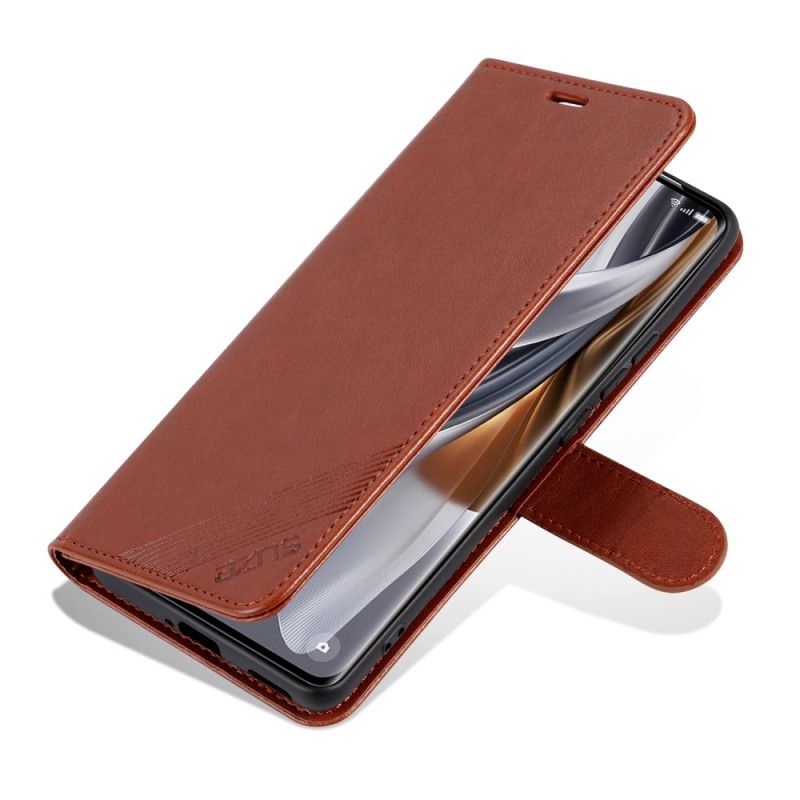 Læder Cover Xiaomi Redmi Note 14 Pro 5g Telefon Etui Azns