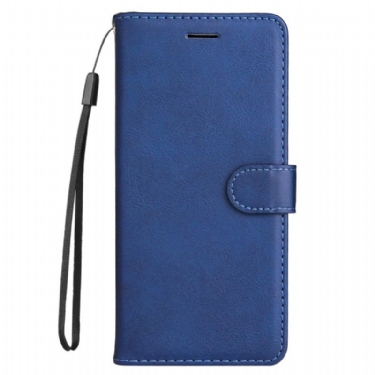 Læder Cover Xiaomi Redmi Note 14 Pro 5g Telefon Etui Ensfarvet Kunstlæder