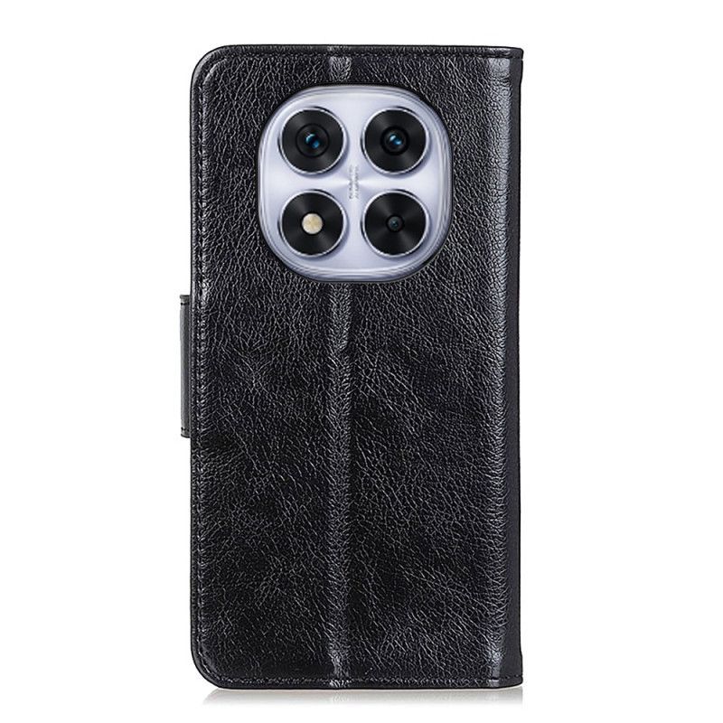 Læder Cover Xiaomi Redmi Note 14 Pro 5g Telefon Etui Nappa-tekstureret Læder