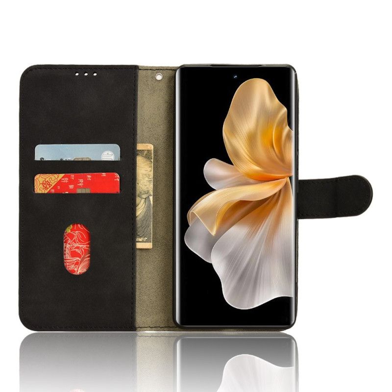 Flip Cover Til Vivo V30 5g Ruskindseffekt