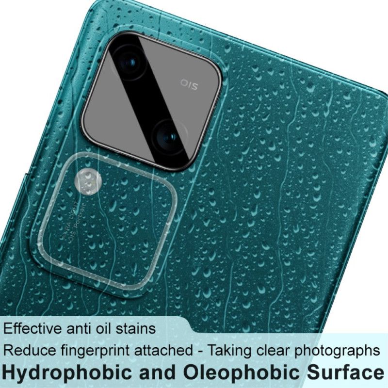 Hærdet Glaslinsebeskytter Til Vivo V30 5g (sort Version)