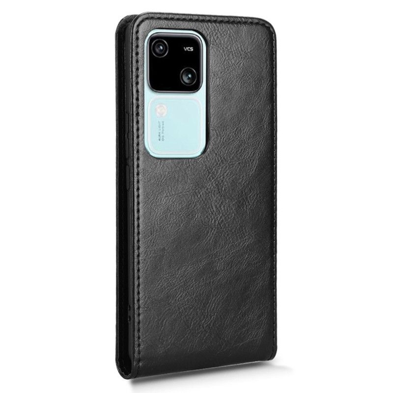 Læder Cover Vivo V30 5g Lodret Vipning