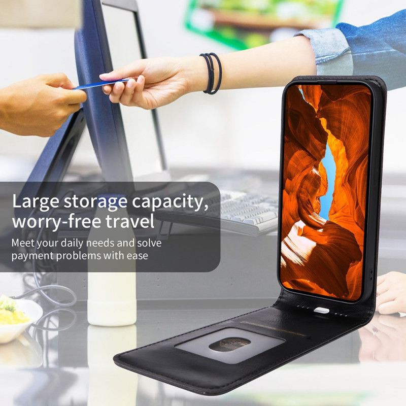 Læder Cover Vivo V30 5g Lodret Vipning