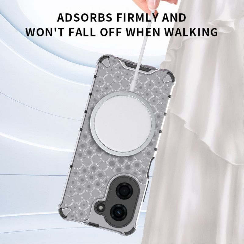 Cover Poco C71 Magsafe-kompatibel Honeycomb