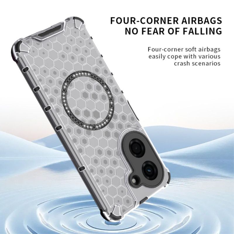 Cover Poco C71 Magsafe-kompatibel Honeycomb