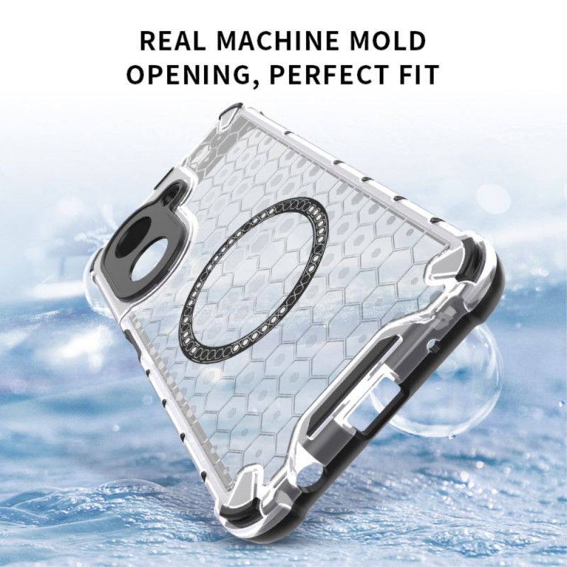 Cover Poco C71 Magsafe-kompatibel Honeycomb