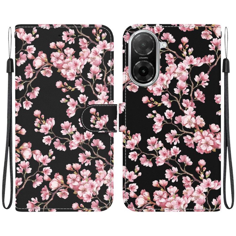 Flip Cover Poco C71 Blommeblomster