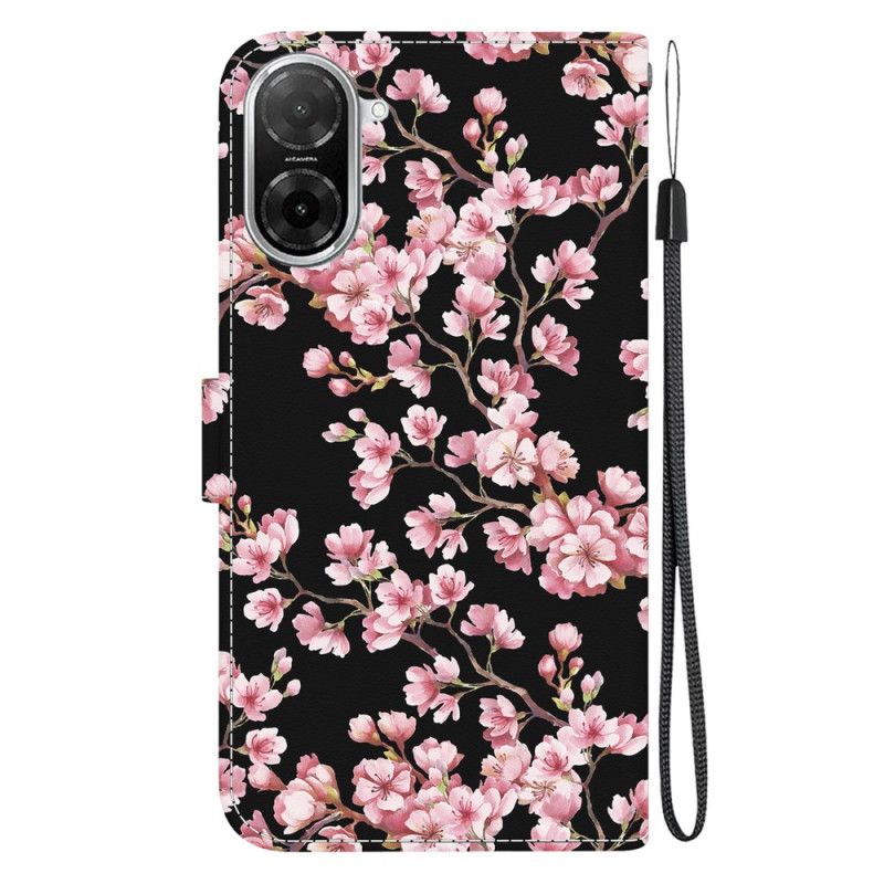 Flip Cover Poco C71 Blommeblomster