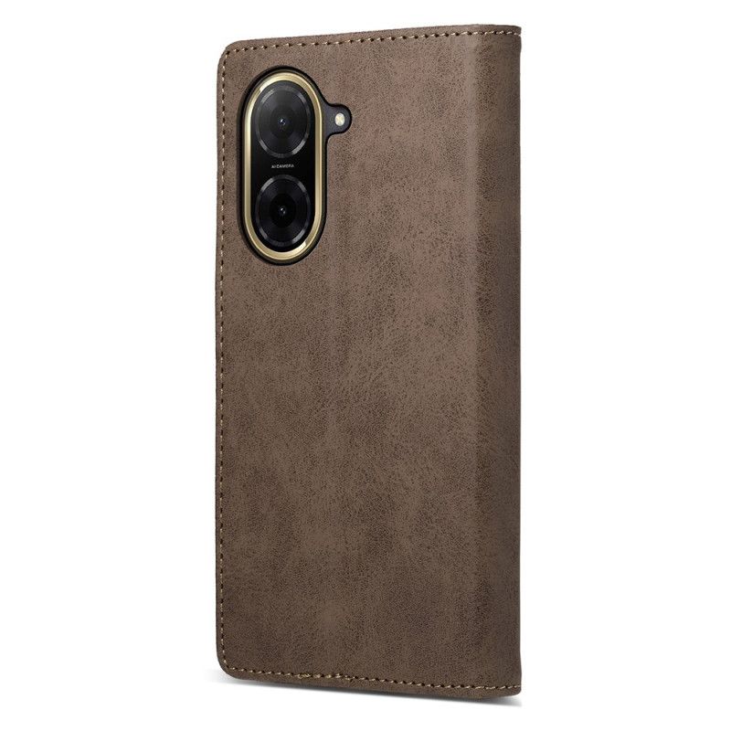 Flip Cover Poco C71 Brun Kunstlæder