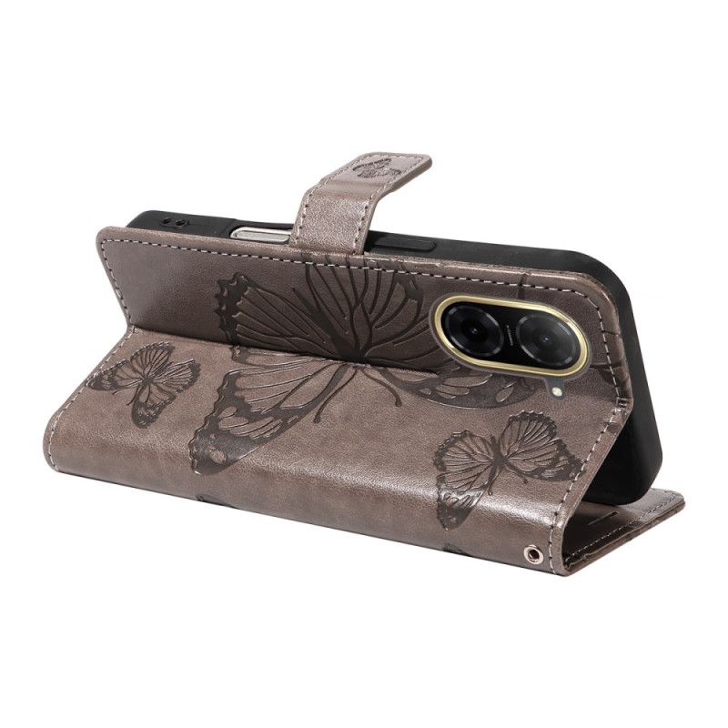 Flip Cover Poco C71 Kæmpesommerfugle