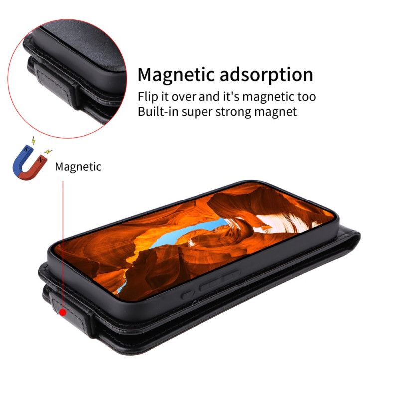 Flip Cover Poco C71 Lodret Flapdesign