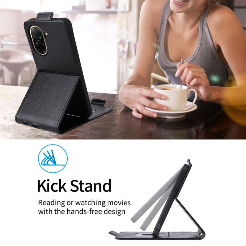 Flip Cover Poco C71 Lodret Flapdesign