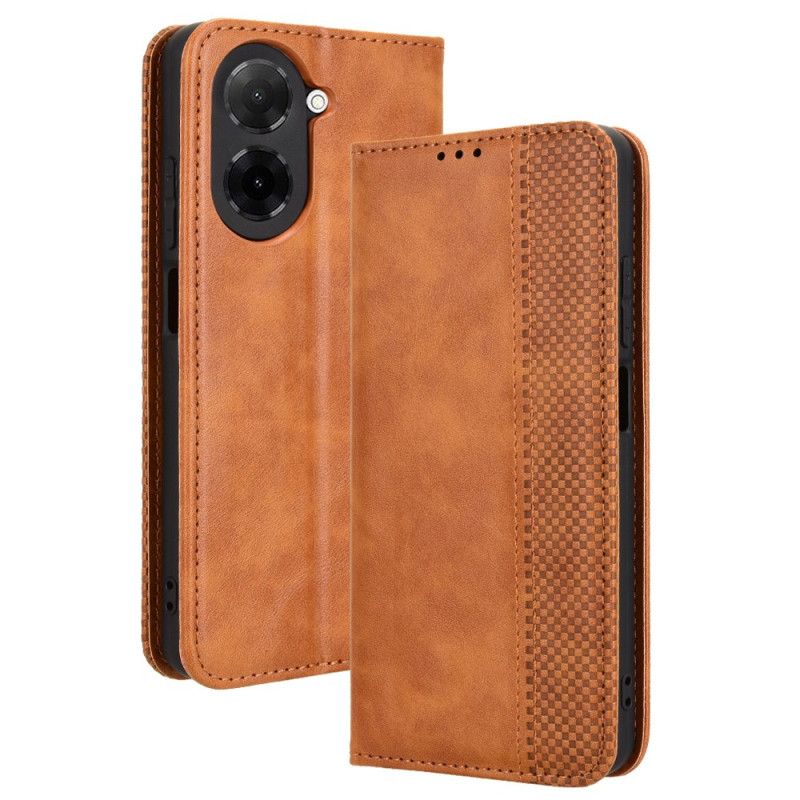 Flip Cover Poco C71 Vintage Kant