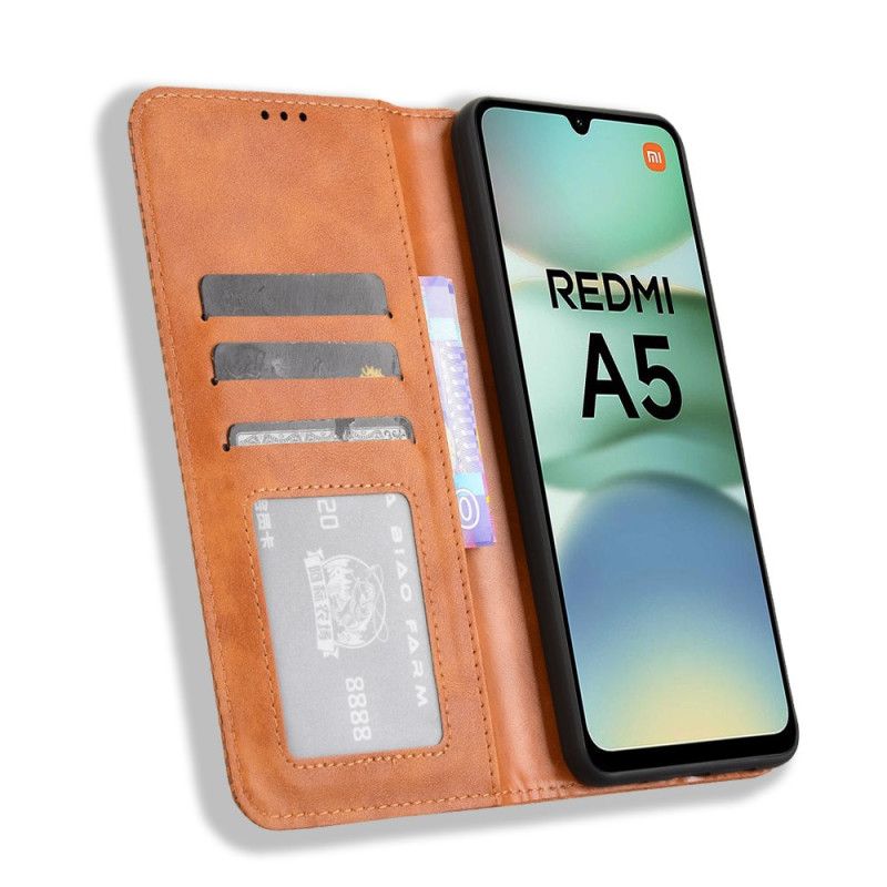 Flip Cover Poco C71 Vintage Kant