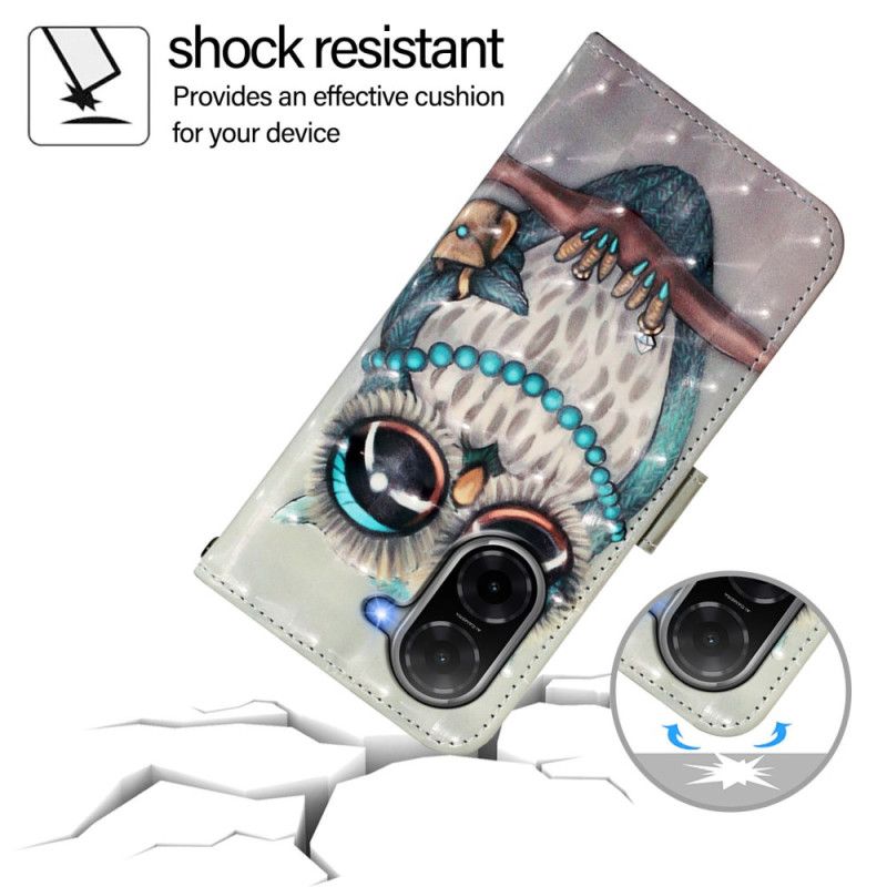 Flip Cover Til Poco C71 Frøken Ugle