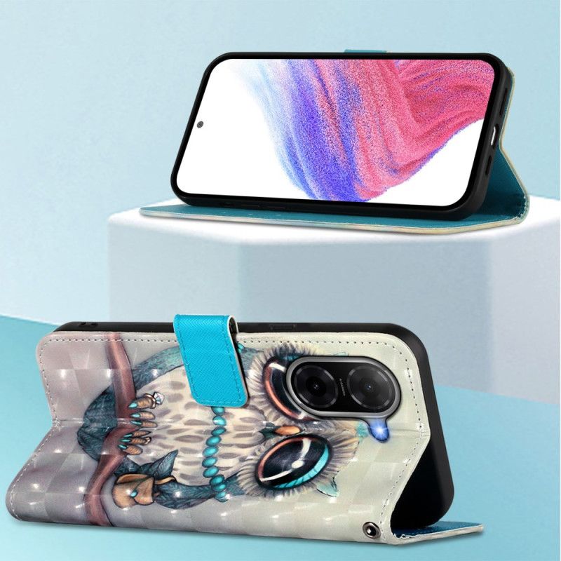 Flip Cover Til Poco C71 Frøken Ugle