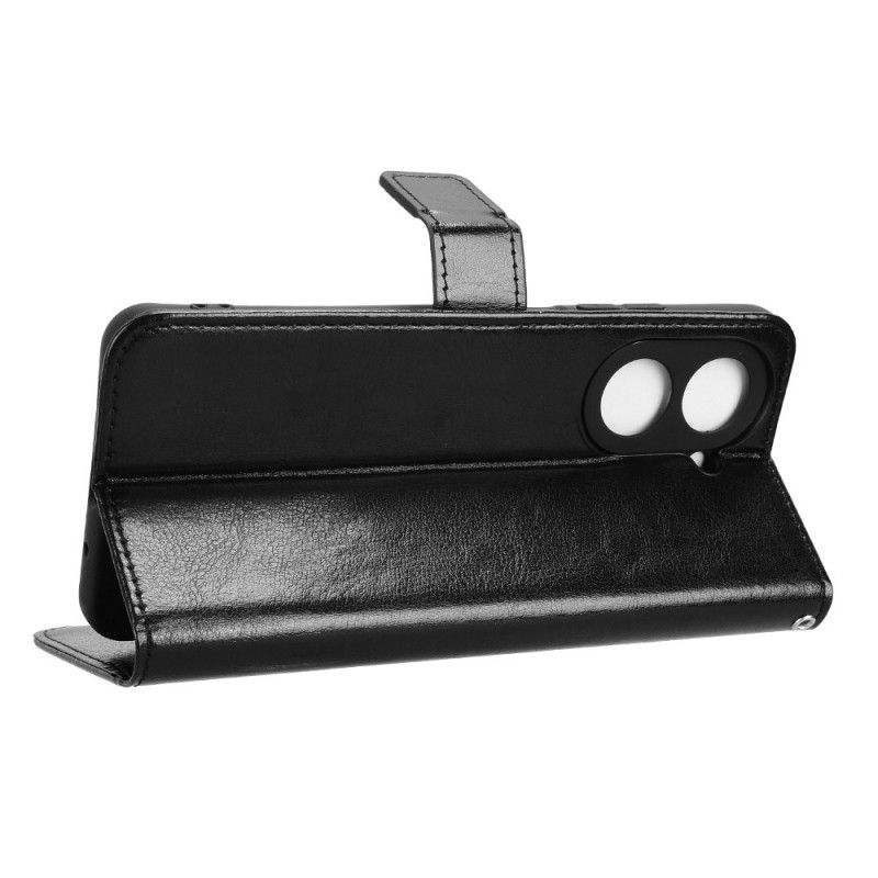 Flip Cover Til Poco C71 Prangende Kunstlæder