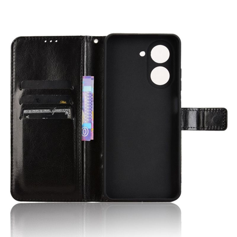 Flip Cover Til Poco C71 Prangende Kunstlæder