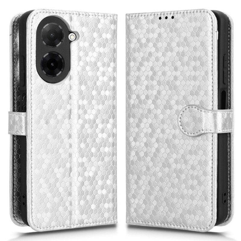 Flip Cover Til Poco C71 Skinnende