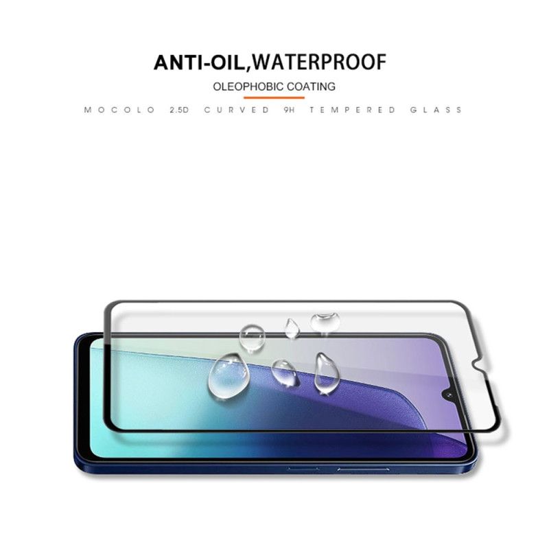 Fuld Skærmbeskytter I Hærdet Glas Til Poco C71 Mocolo