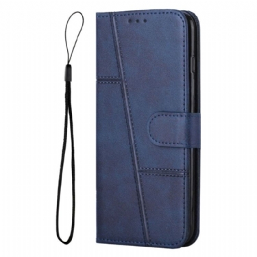 Læder Cover Poco C71 Forretningsstil