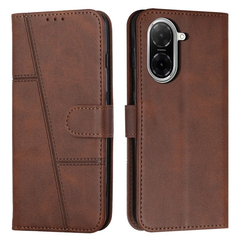 Læder Cover Poco C71 Forretningsstil