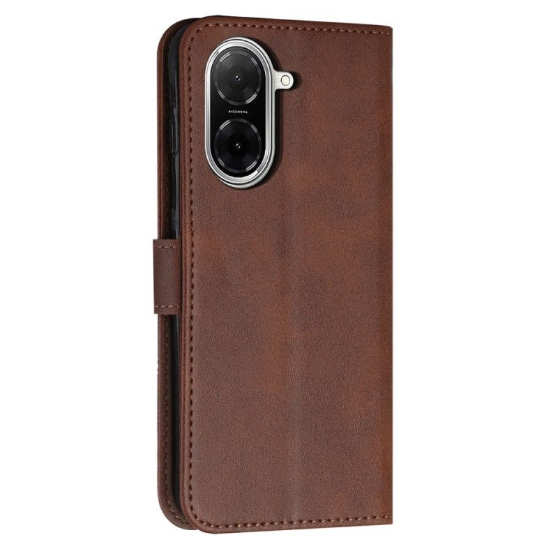 Læder Cover Poco C71 Forretningsstil