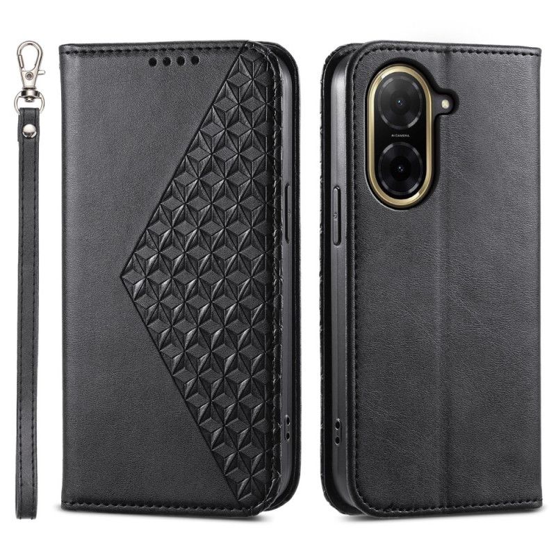 Læder Cover Poco C71 Mønster